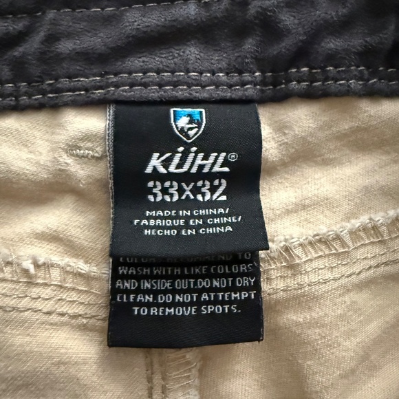 KUHL Men’s FREE RYDR Rugged Distressed Pants 33X32 Thrashed - Picture 3 of 16